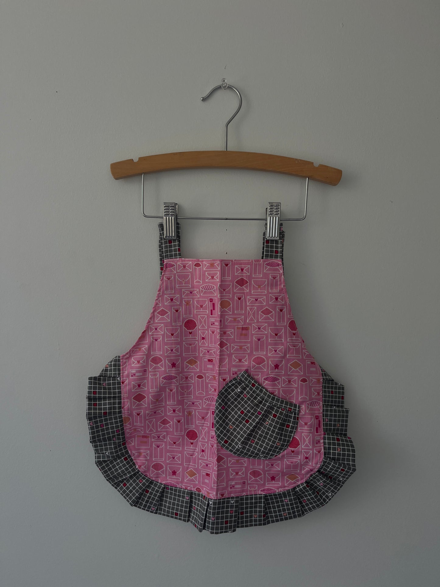 Love Letters Ruffle Apron
