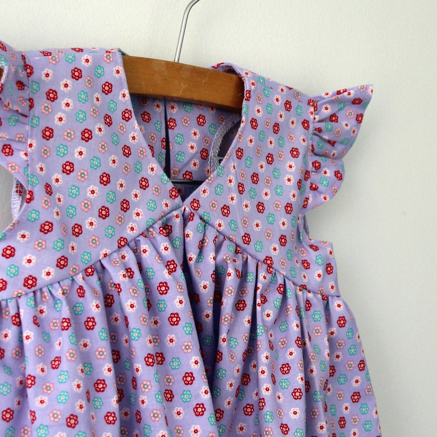 Purple Daisies Valery Dress