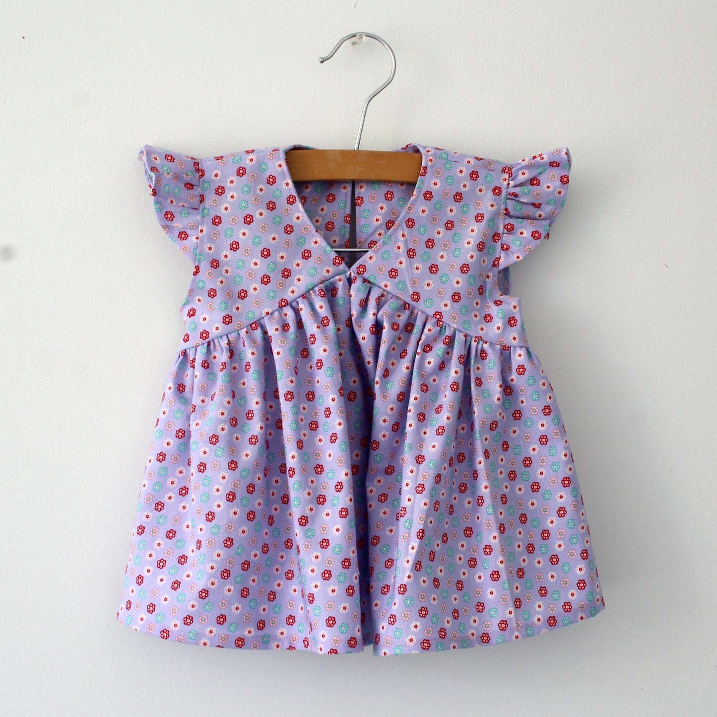 Purple Daisies Valery Dress