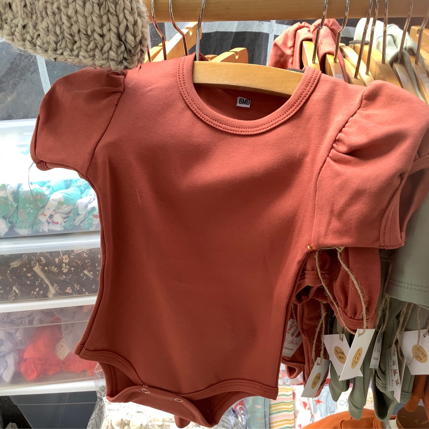 Rusty Rose Parker Onesie