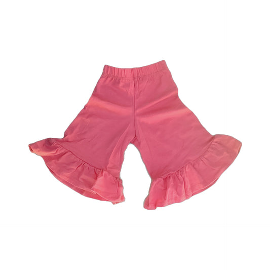 Salmon Ruffle Pants