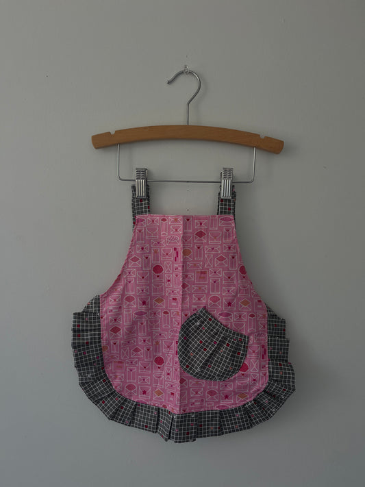 Love Letters Ruffle Apron