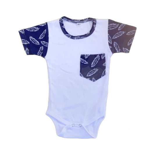 Feather Parker Onesie