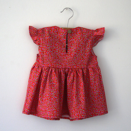 Flower Berry Valery Dress