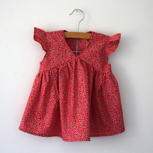 Flower Berry Valery Dress
