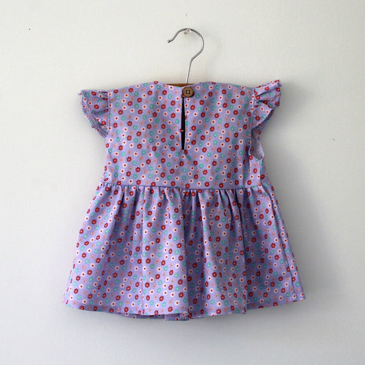 Purple Daisies Valery Dress